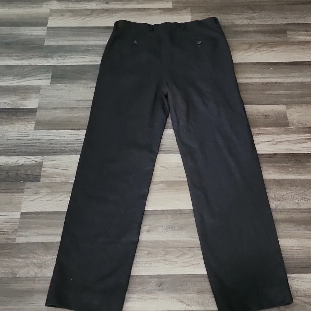Berle Wool Dress Pants Mens 33 X 30 Gray